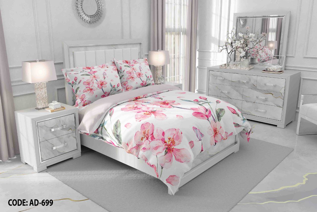 AD699 روتختی 3 بعدی خواباستار دو نفره کد AD699
