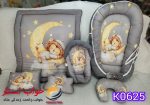 ست تشک لبه دار 6 تیکه نوزادی K0625